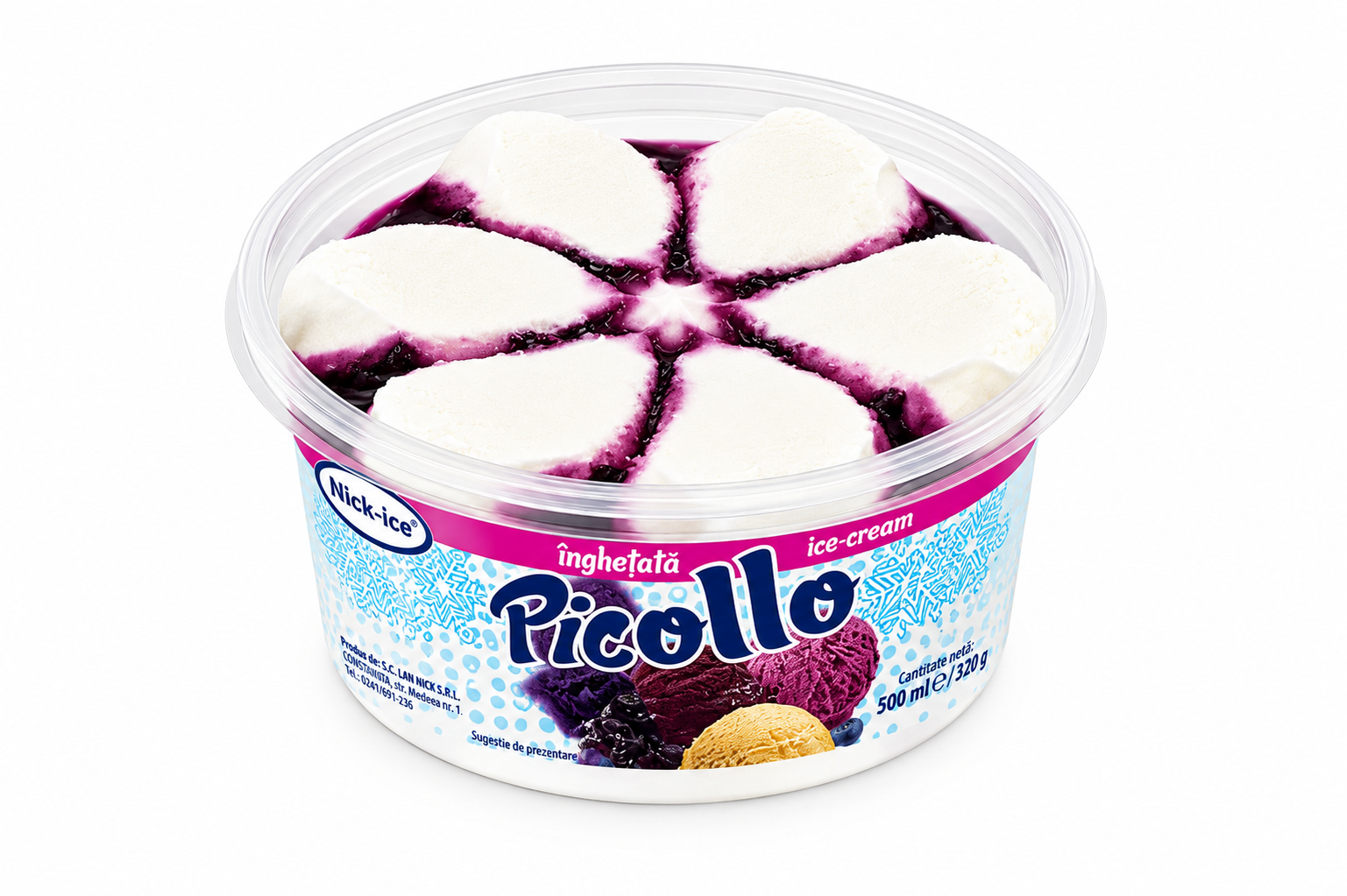 Tort Picollo Fructe